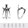 Suporte de garrafa para bicicleta em liga de alumínio ROCKBROS RKL02 - preto/prateado