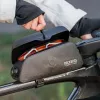 Bolsa de quadro impermeável para bicicleta Rockbros AS-134 ROAD TO SKY 0,6L - preto