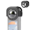 PULUZ proteção de objetiva para Insta360 X4 – vidro ótico, pack de 2 (PU975)