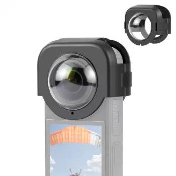 PULUZ proteção de objetiva para Insta360 X4 – vidro ótico, pack de 2 (PU975)