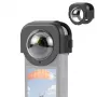 PULUZ proteção de objetiva para Insta360 X4 – vidro ótico, pack de 2 (PU975)