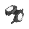 PULUZ proteção de objetiva para Insta360 X4 – vidro ótico, pack de 2 (PU975)