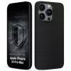 3MK PROTECTION Capa Hardy Mellow para Apple iPhone 14 Pro Max - preto, TPU flexível, proteção contra quedas