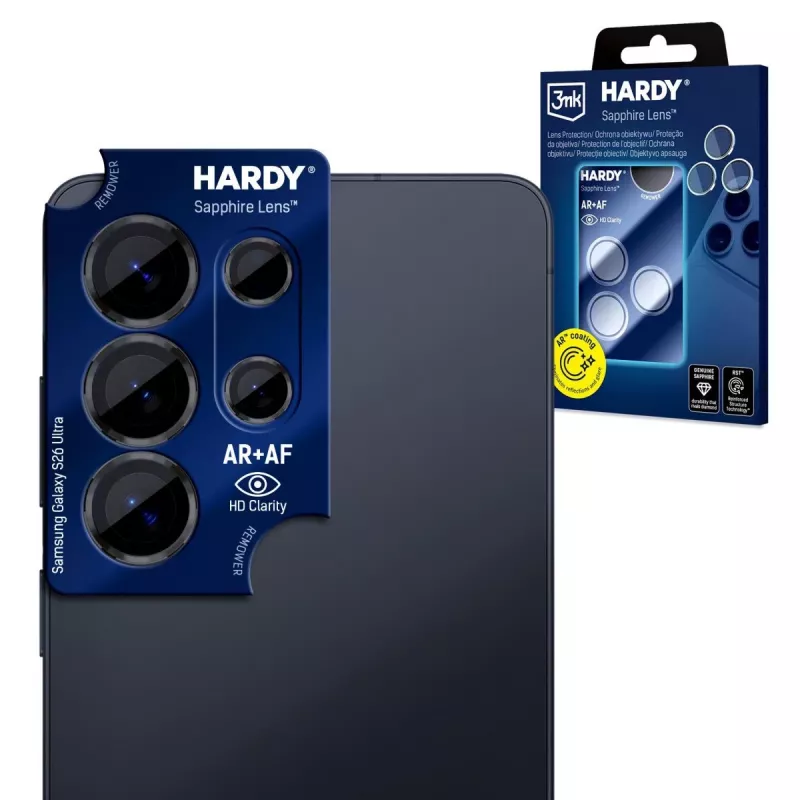 3MK PROTECTION Samsung Galaxy S26 Ultra - 3mk Hardy Objetiva safira