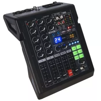 DNA EF-MIX 4 misturadora de áudio analógica USB MP3 Bluetooth