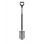 Fiskars pá de jardim ergonómica pontiaguda cabo em D aço boro 1200mm