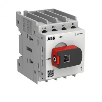 ABB OTOT40G1-4MSN2Plus Interruptor-seccionador, 40 A, tamanho G1, tetrapolar