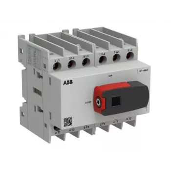 ABB OT Plus OT16G1-6BS 16 A interruptor seccionador 6 polos com punho e veio