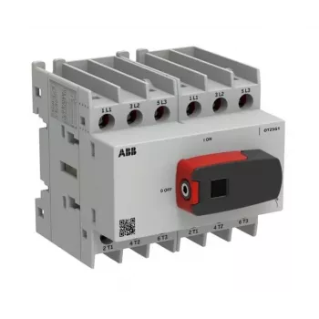 ABB OT Plus OT25G1-6BS25 A interruptor seccionador, quadro G1, 6 polos, com punho