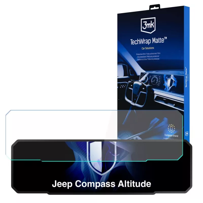 3MK PROTECTION Jeep Compass Altitude (2026 - ) - película de proteção mate 3mk TechWrap para ecrã central