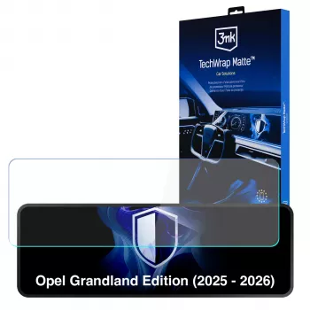 3MK PROTECTION Opel Grandland Edition (2025-2026) película de proteção de ecrã mate 3mk TechWrap para o ecrã central