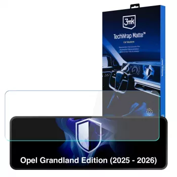 3MK PROTECTION Opel Grandland Edition (2025-2026) película de proteção de ecrã mate 3mk TechWrap para o ecrã central