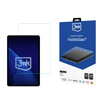 Película de proteção de ecrã 3MK PROTECTION FlexibleGlass para Honor Pad 20 12.1 / tablets até 13 polegadas - vidro híbrido, 7H, oleofóbica, cobertura total, instalação fácil