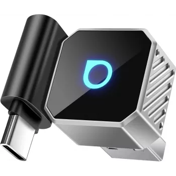 Adaptador sem fios CarPlay / Android Auto Ottocast Mini Pot CP88-T3, prateado (CP88-T3)
