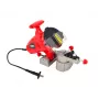 AWTOOLS afiador elétrico de correntes 180W, 230V, 6300 rpm, montagem em bancada, preto