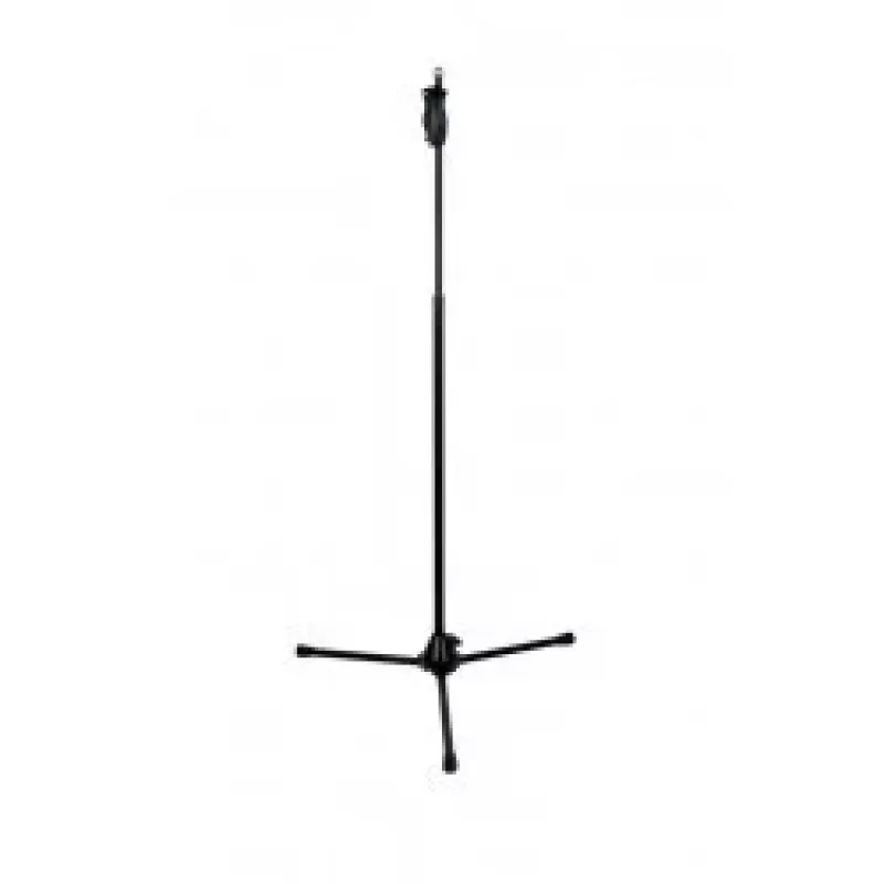 Hamilton KB241M Suporte de microfone reto com altura ajustável, Preto
