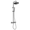 FERRO Ciriculus Conjunto de duche termostático em metal gun