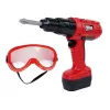 LEAN TOYS DIY Conjunto de ferramentas de artesão berbequim martelo 35 peças brinquedo educativo