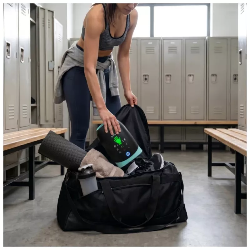 Massajador de mãos e pulsos MEDIVON Hand Max com calor, preto