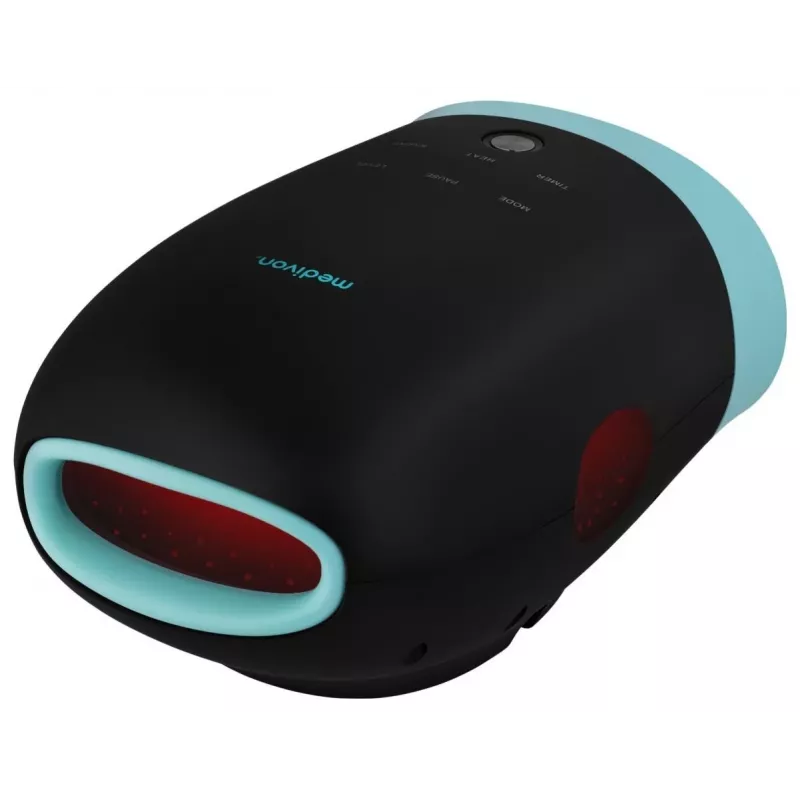 Massajador de mãos e pulsos MEDIVON Hand Max com calor, preto
