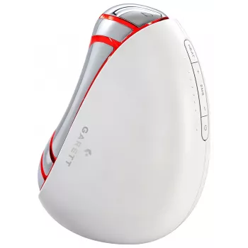 Garett Beauty Glow Stone branco – massajador facial eletrónico com calor e vibração