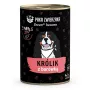 Alimento completo Paka Zwierzaka Seventh Heaven para coelhos adultos com coelho e mirtilo, 400g