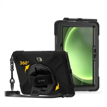 Crong Defender Plus capa robusta para Samsung Galaxy Tab Active5 Pro 10,1 polegadas – preto