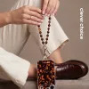 Crong Phone Charm Lanyard - fita de contas padrão tartaruga