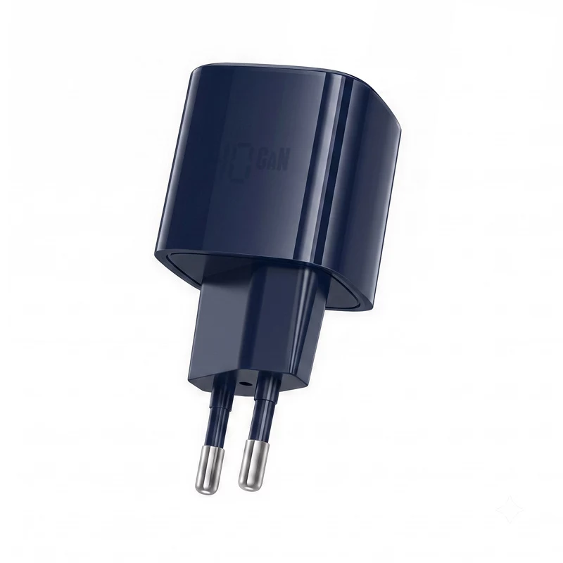 Carregador de parede Crong NEO GaN 40W USB-C PD 3.2 com AVS - azul-marinho