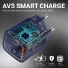 Carregador de parede Crong NEO GaN 40W USB-C PD 3.2 com AVS - azul-marinho