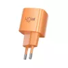 Carregador Crong NEO GaN 40W USB-C PD 3.2 com AVS (laranja)