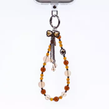 Fita para telemóvel Crong Lanyard - laço dourado
