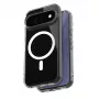 Crong Hybrid Clear Magnetic Case para Google Pixel 11 - compatível com MagSafe, transparente