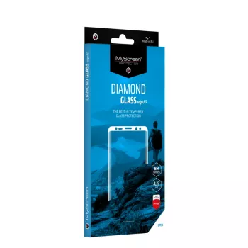 MS Diamond Glass Edge 3D película protetora de ecrã para Oppo Reno12 5G - preto