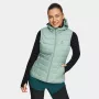 Colete de corrida de mulher Alpinus Monza, menta, tamanho M - secagem rápida, respirável, leve