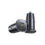 Baseus GoTrip 2x USB-C 30W Carregador de automóvel, 12-24 V, preto