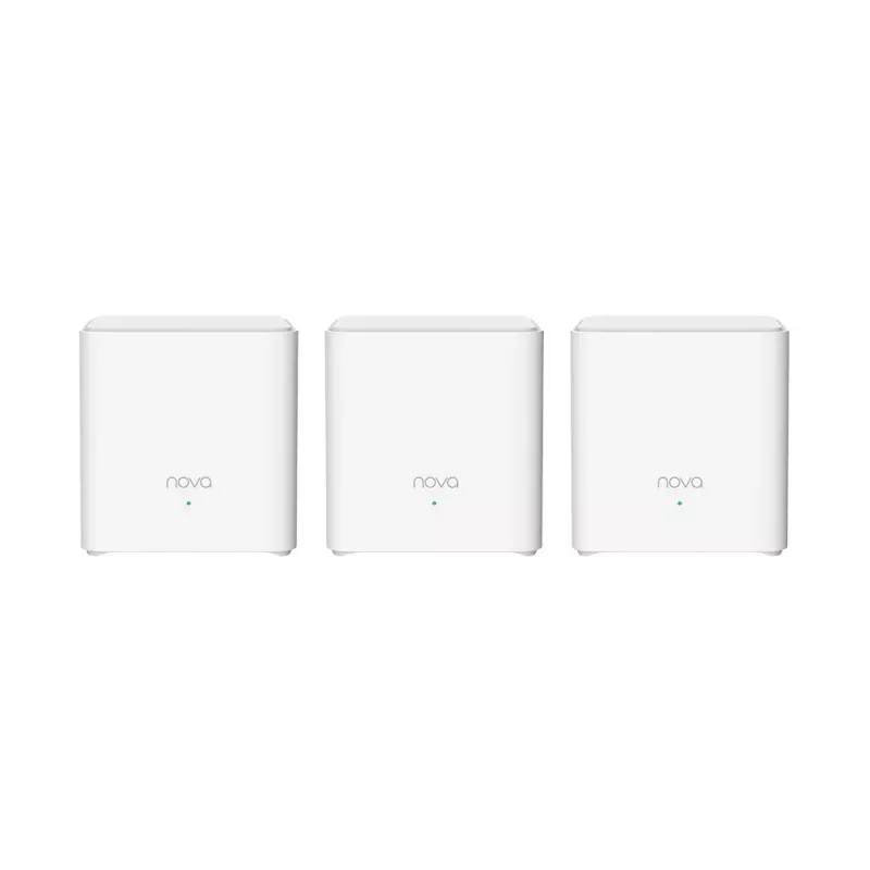 Tenda MX3 AX1500 Sistema Mesh Wi-Fi 6, pack de 3, branco