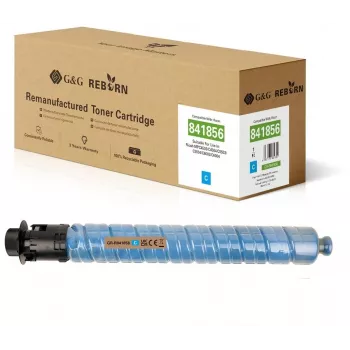 G&G GR-R841856 Cartucho de toner compatível com Ricoh 841856, 22500 páginas, ciano