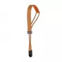 Alça de pulso para câmara PGYTECH Vintage caramelo com fecho rápido