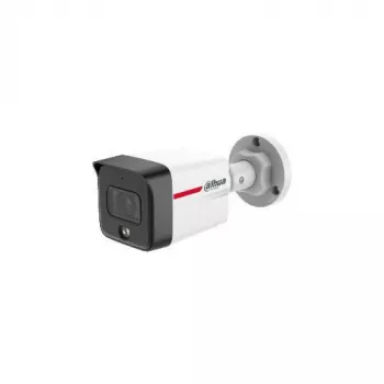 DAHUA IPC-HFW1439TC1-A-LED-0280B-PRO câmara IP bullet 4MP full-colour com microfone incorporado, distância focal fixa de 2,8mm, visão noturna com luz branca 30m, IP67, PoE