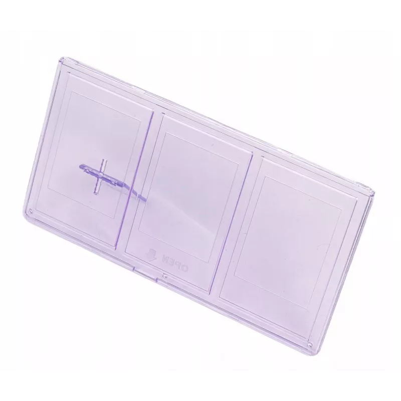 Moldura tripla vertical LOVEINSTANT para fotografias Instax Mini e impressões Zink 2x3 polegadas – lilás