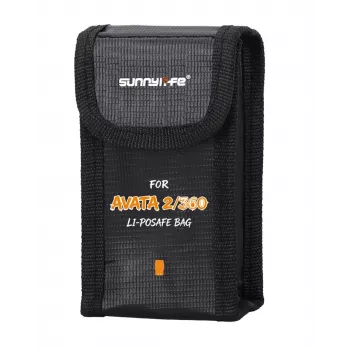 Bolsa de segurança à prova de fogo para baterias SUNNYLIFE para DJI Avata 2 / Avata 360 / AT3-DC186-1