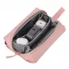 Organizador de transporte rígido SUNNYLIFE para DJI Osmo Pocket 3, Insta360 X5 e Go 3s – rosa