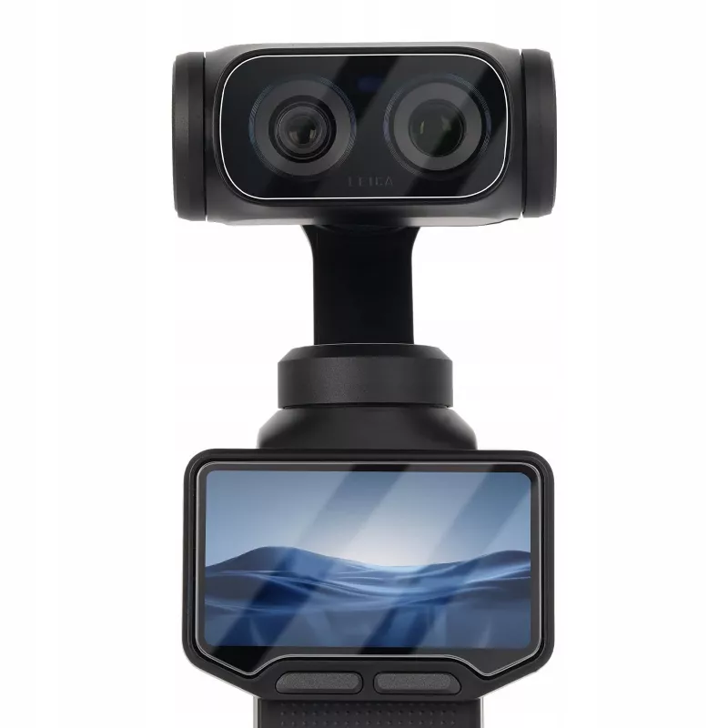 SUNNYLIFE 2x vidro protetor de ecrã 9H para LCD e objetiva para Insta360 Luna Ultra / LU-BHM248-2