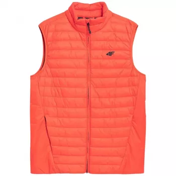 Casaco de penas para homem 4F laranja 4FSS23TDJAM082 70S M