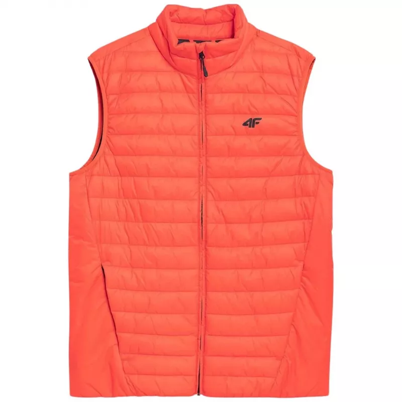 Casaco de penas para homem 4F laranja 4FSS23TDJAM082 70S M