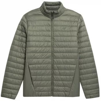 Casaco de penas para homem 4F M084 verde azeitona SS23 44S