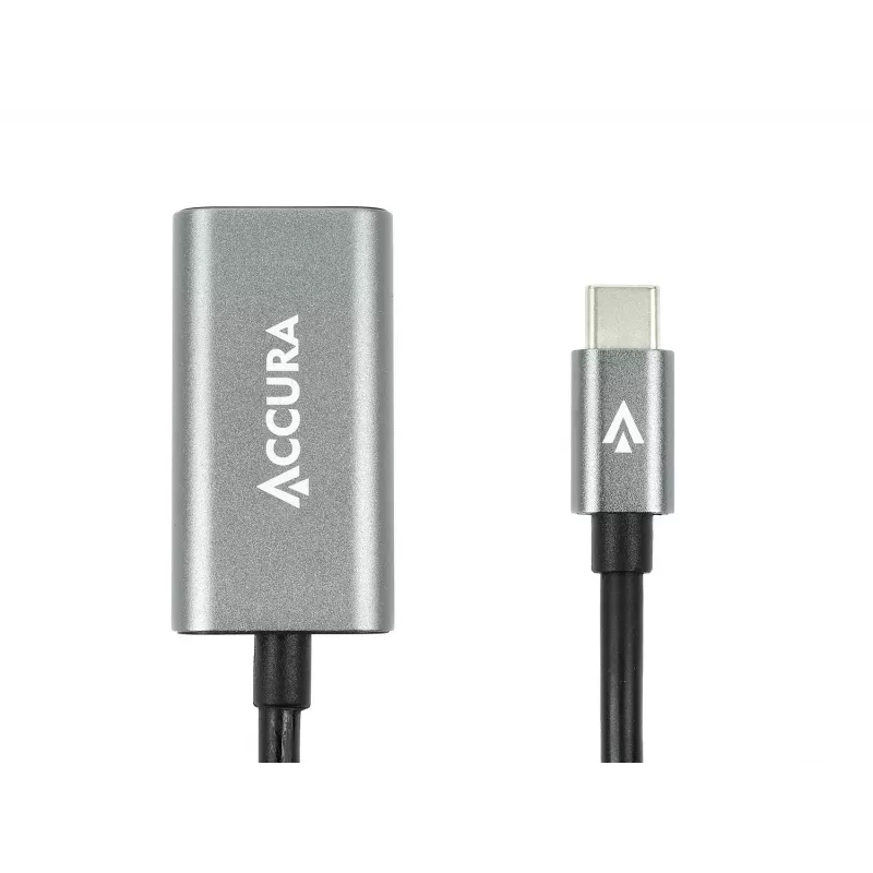 Cabo adaptador Accura USB-C para HDMI 4K 60Hz macho/fêmea 0,23 m
