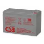 Bateria VRLA de longa duração CSB HRL1234WF2 12V 9Ah – vida útil de projeto 8-10 anos, terminais Faston F2