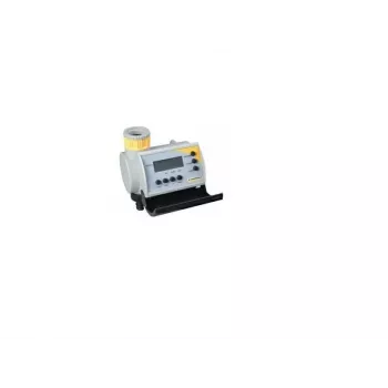 GREENMILL controlador automático de água para torneiras 3/4 polegadas-1 polegada | temporizador de rega a pilhas com LCD, atraso de chuva, IPX4
